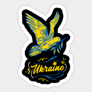 Peace for Ukraine Sticker